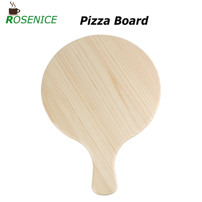 1Pc 9 Inch Ronde Duurzaam Veilig Pizza Lade Houten Pizza Board Keuken Benodigdheden Pizza Schotel