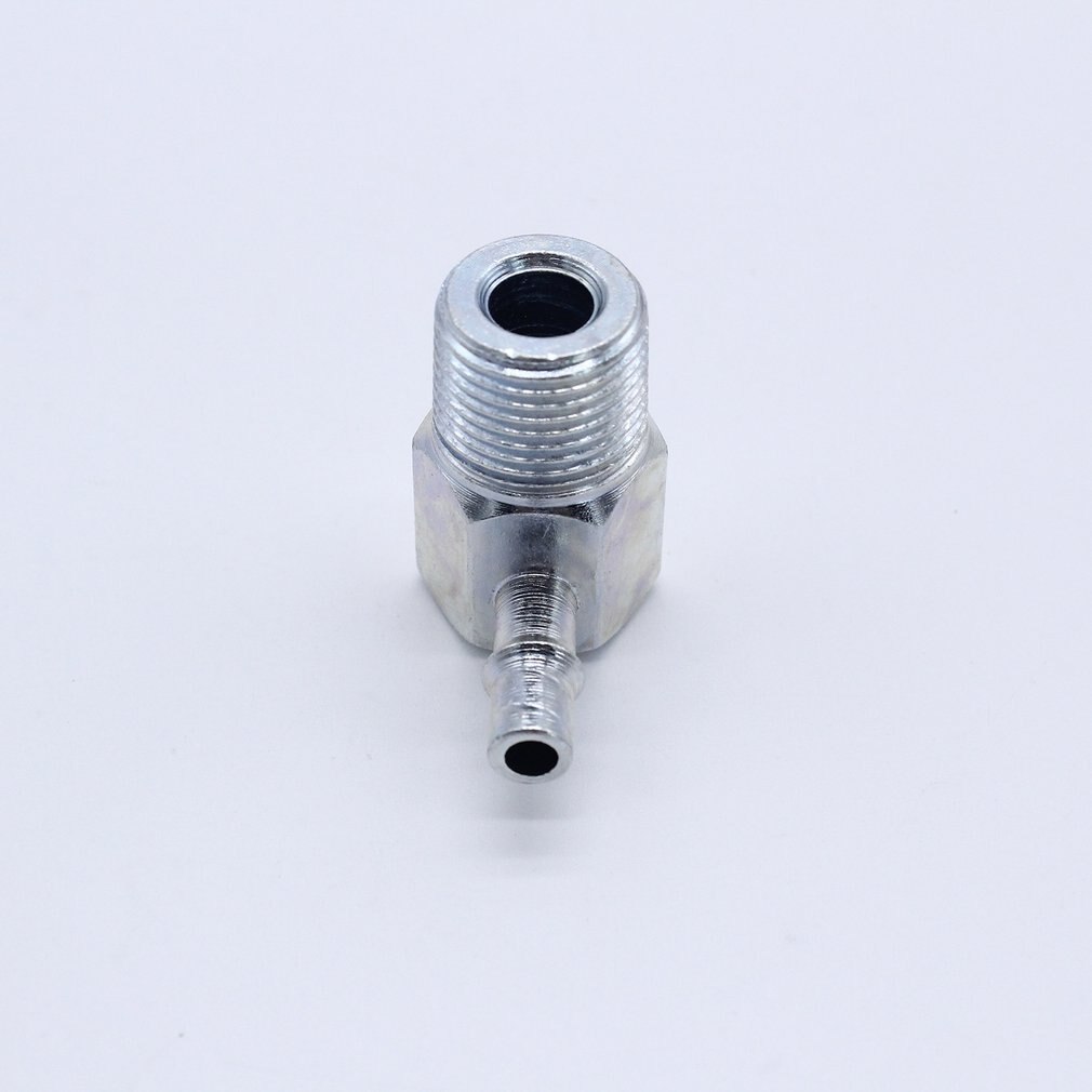 Intake Manifold Vacuum Fitting 90 Degree 3/8 Inch Npt And 1/4 Inch Nipple Steel Cylinder Head Breathing Valve Iron