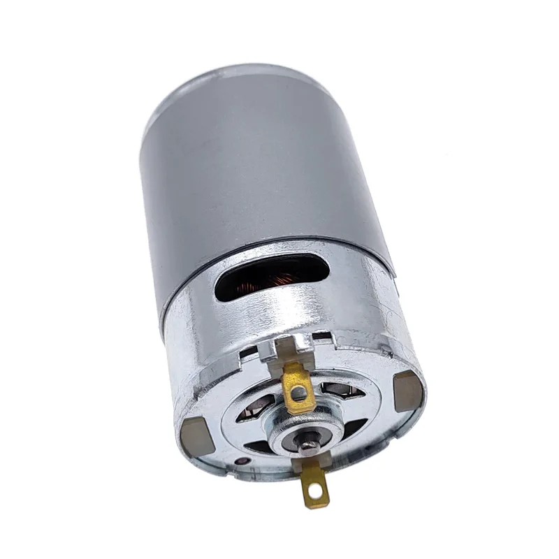1 Stück 12V-24V 555-DC Motor- Mikromotor mit hohem Drehmoment Bürstenmotor MAX 10000RPM