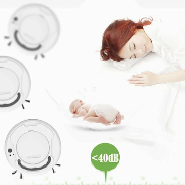 3 In 1 Smart Floor Robot Vacuum Cleaner Mop Automatic Distance Sensor Machine LAD