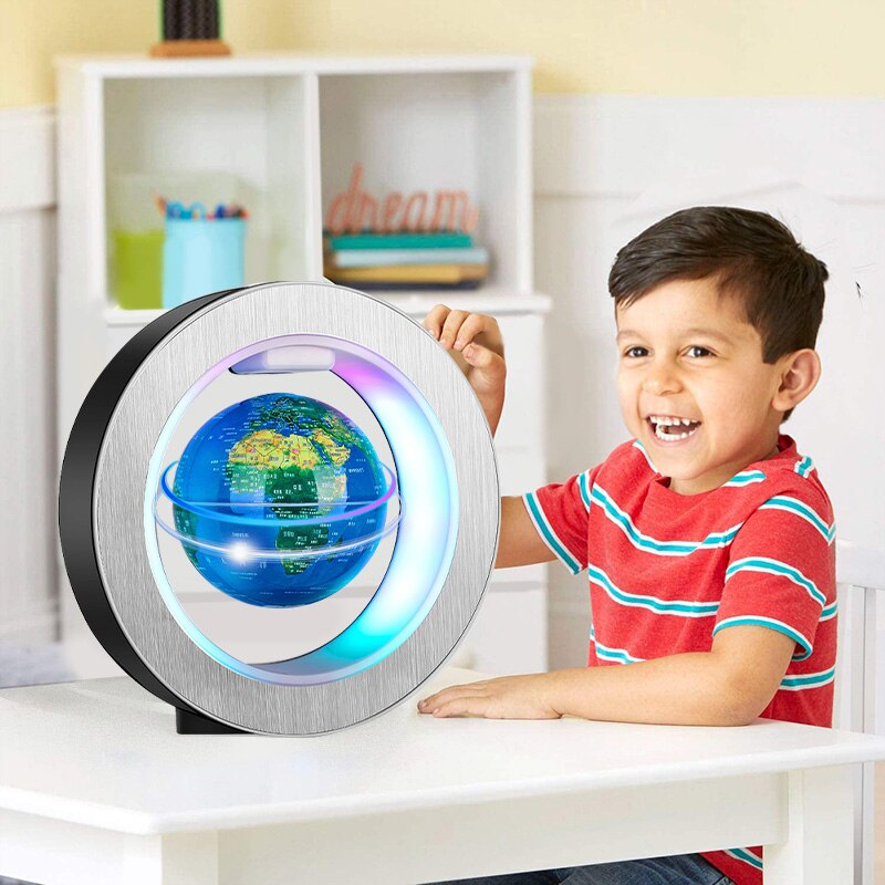 Led Möbel Globe Magnetische Schwebender Globus Licht Welt Karte Rotierenden Nacht Lampe Kinder Neuheit Ball Licht Lampe