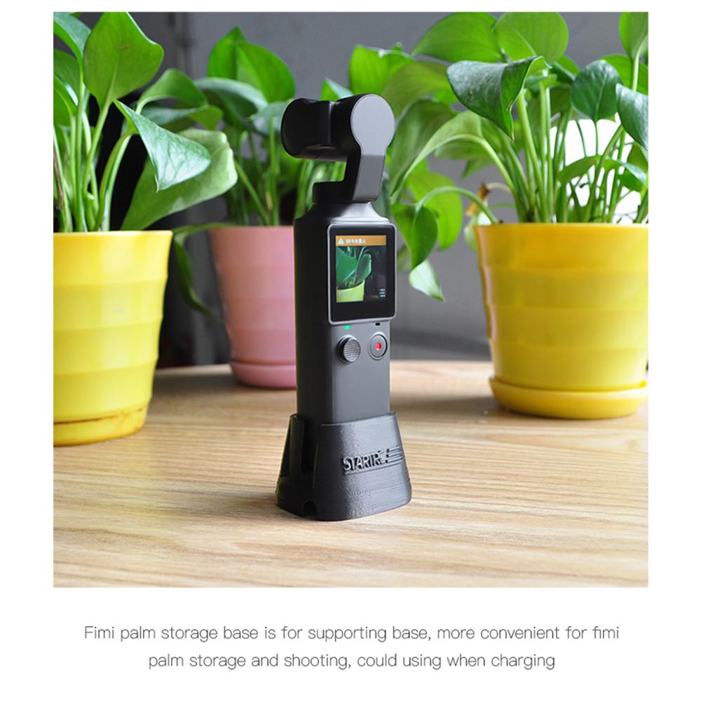 Esttrc fimi palm suporte de carregamento, suporte de expansão com cabo de carregamento para câmera portátil fimi palm, gimbal