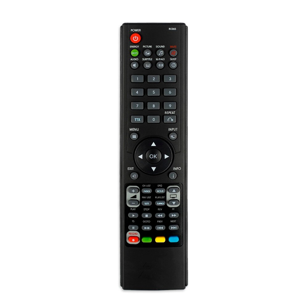 remote control for BLU:SENS LCD LED TV RC065 controller