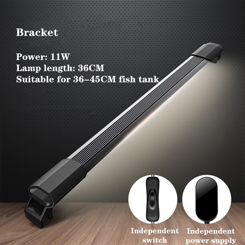 Super Slim LEDs Aquarium Lighting Waterproof Submersible Fish Tank Light for Fresh Water and Salt Water: 4