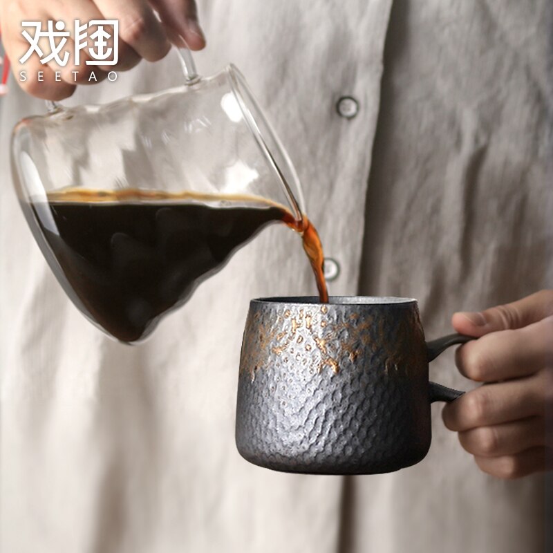 Tea Cup China Tea Cup Coffee Cups Cute Cup Tazas De Ceramica Creativas Collapsible Cup Tea Cups and Saucers Jingdezhen