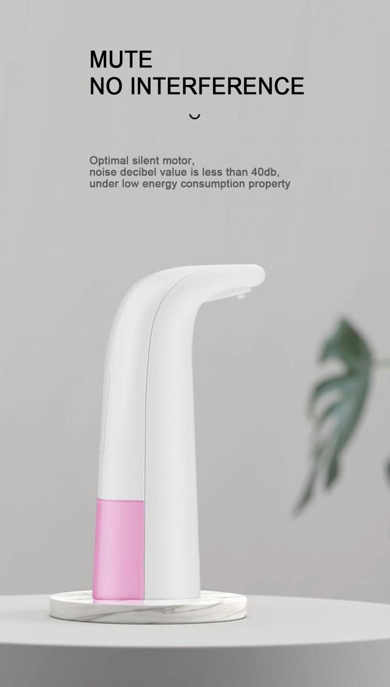 250ml Auto Soap Dispenser Touchless Smart Induction Foam Dispenser Touchless Hand Washer Auto Liquid Gel Soap Pump