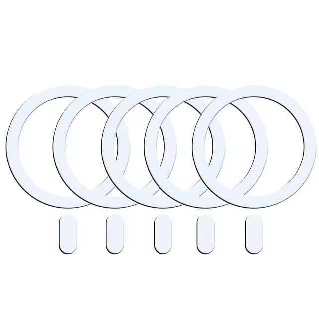 Magnetischer Ring - Universeller Metallaufkleber für Magsafe kabellos Ladegerät & Autohalterung: Himmelblau