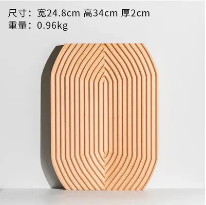 nordisch stil Buche Holz Hacken Block Brot Nachtisch Tablett Nicht-Unterhose Schneiden Bord Lagerung Organizer Küche Werkzeug Für Kuchen: Weiß