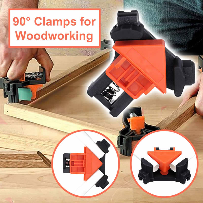Carpenter Rechte Hoek Klem Meerdere Hoeken Houtbewerking Klem Haakse Bevestiging Clips Klem Hoek Gadgets Gereedschap