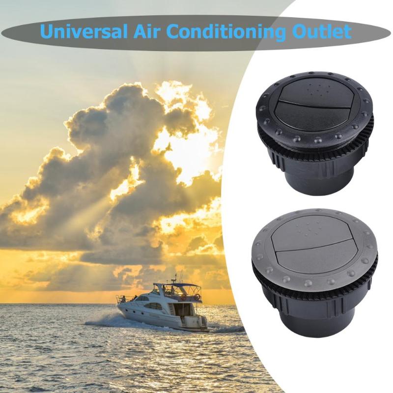60mm abs bil rv atv a/c udluftning luftudløb åben roterende aircondition ventilationsudløb indvendig rund loft bil udskiftning