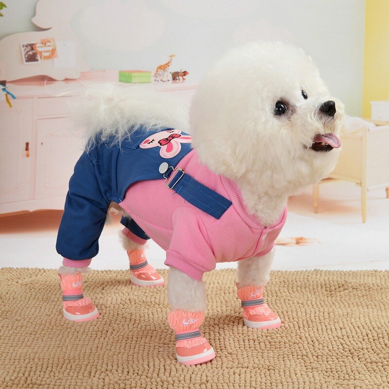 Fitwarm Shih Tzu Clothes Pajamas For Small Dogs Overalls For Dogs Jumpsuit Pajamas Pet Jumpsuit Fleece Suit Pajamas