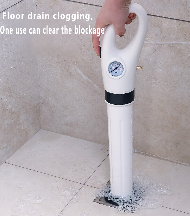 Hoge Druk Wc Baggerschip Badkamer Keuken Rioolbuis Pomp Cleaner Luchtdruk Plunger Afvoer Schoner Wc Baggerschip