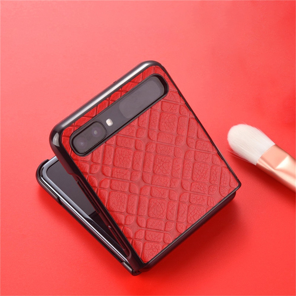 Soft Leather Phone Case For Samsung Galaxy Z Flip Mobile Phone Acessories f7000 Foldable Screen Holster Shell Protective Cover