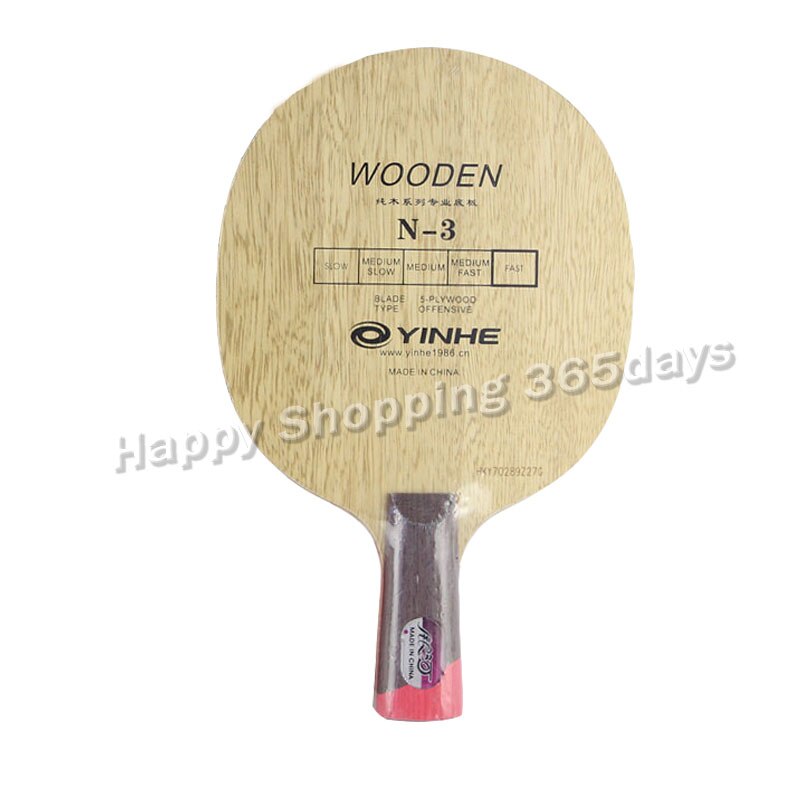 Originele milkey way yinhe pure wood n -3 tafeltennisblad voor beginners tafeltennis rackets allround