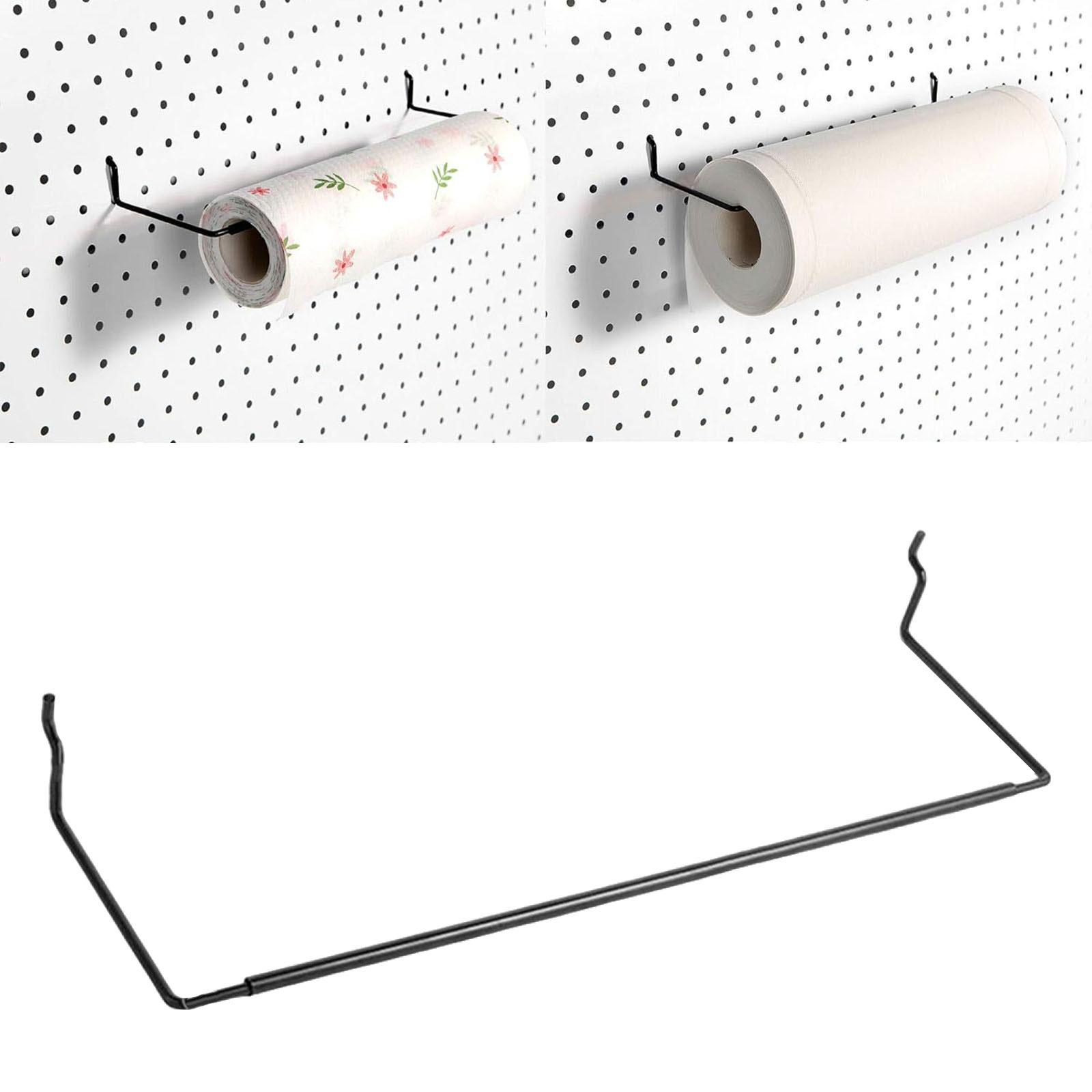 Pegboard Papirholder - Metallkrok til Garasje, Arbeidsbenk, Verksted