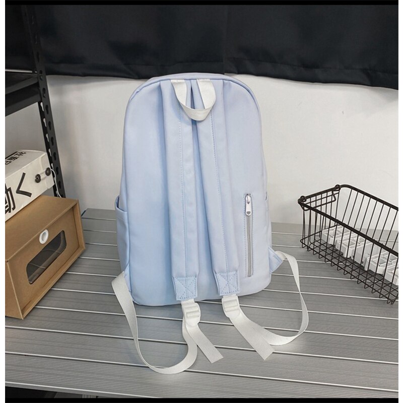 Schulranzen für Teenager und mädchen, studentenrucksäcke, damen und herren, großes fassungsvermöGen, lässig-preppy stil