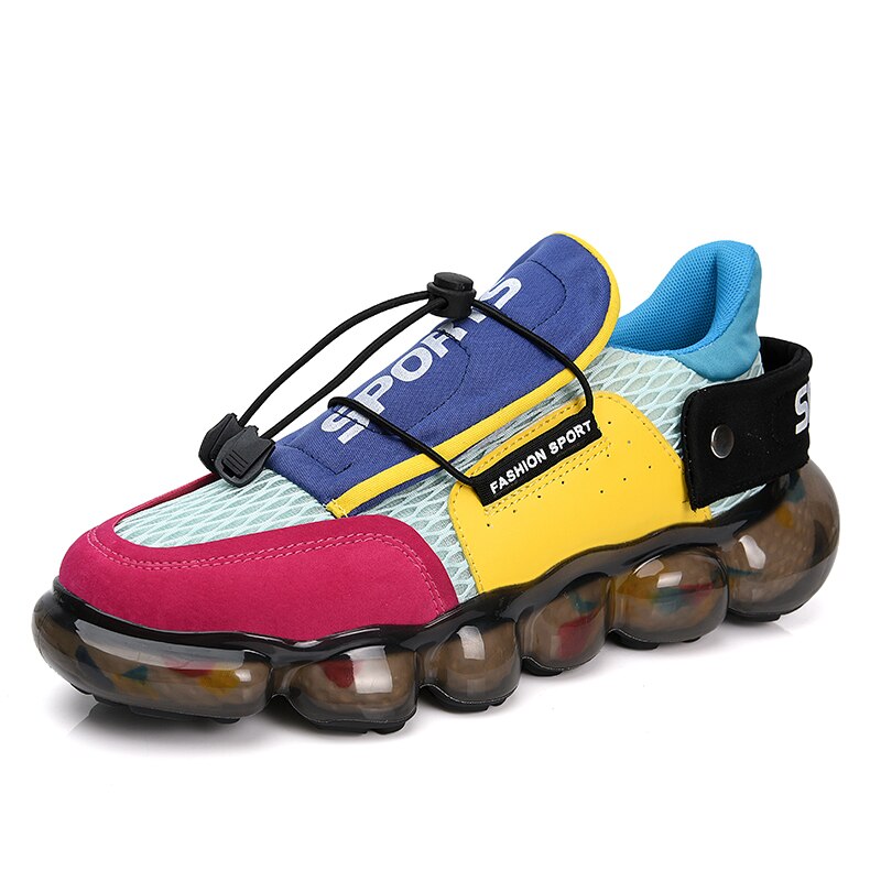 Chaussures robustes pour hommes, baskets confortables en caoutchouc à la pour la rue, automne: MULTI / 7.5