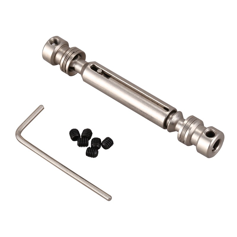 Metal rear center driveshaft universal transmission accessory kit for fy -01/02/03/04/05 wltoys 12428 12423 12628 rc car