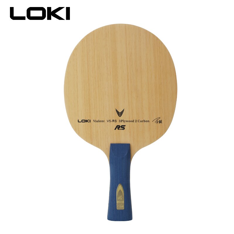 Loki 5 rs krydsfiner bordtennis klinge træning pingpong klinge ping pong ketcher alle: Fl