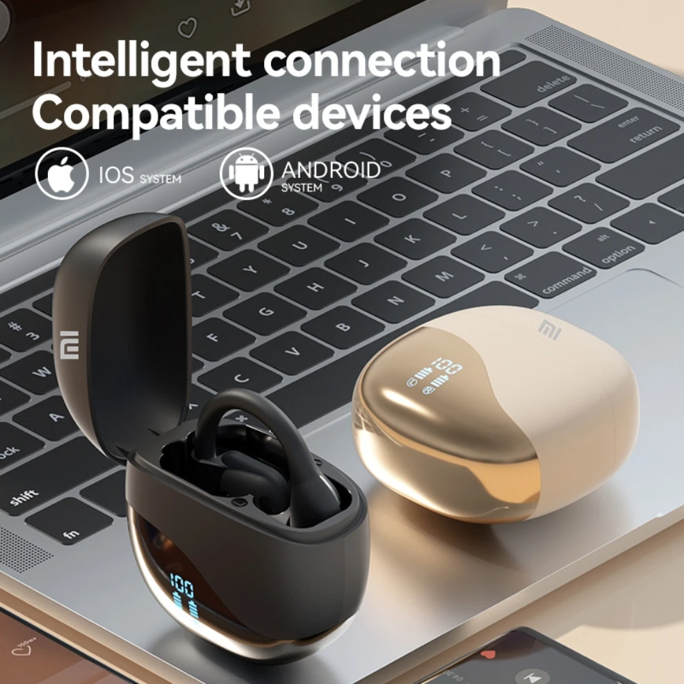 Xiaomi Language Translator Headphones Charging Simultaneous Interpretation Earphone Wireless Open-Ear Headphones for Travelers