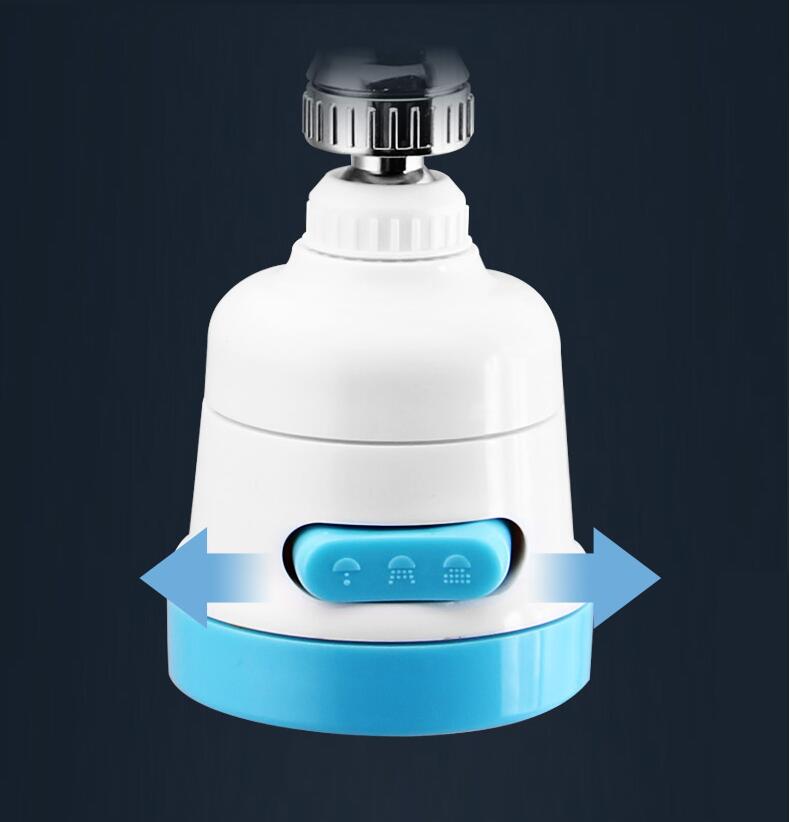 Faucet water save Aerator mixer kitchen faucet high pressure three way mouth spout faucet accessories ABS