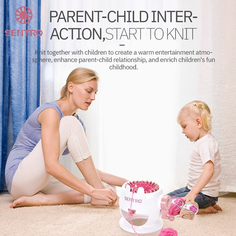 Automatic Knitting Machine Knitting Children's Hats Female Full-Automatic Vibrato Yarn Manual Diy Scarf Knitting Artifact