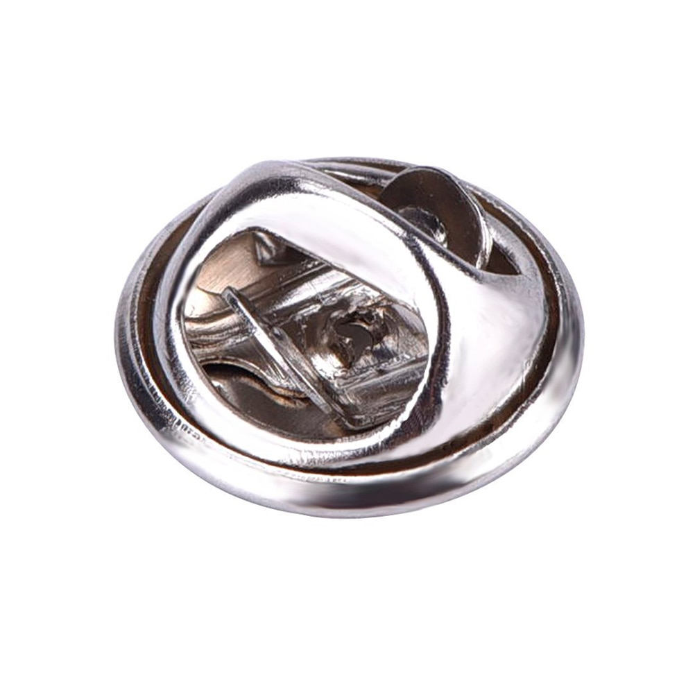 50pcs Brass Butterfly Clutch Badge Insignia Clutches Pin Backs Replacement