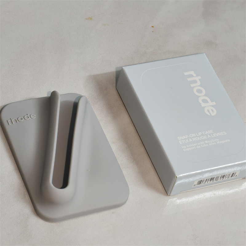 Rho Magnetische SNAP-ON LIP CASE met MagSafe hoesje voor iPhone 17 Air 16 15 14 13 12 11 Pro Max Lipglosshouder Telefoonhoesjes