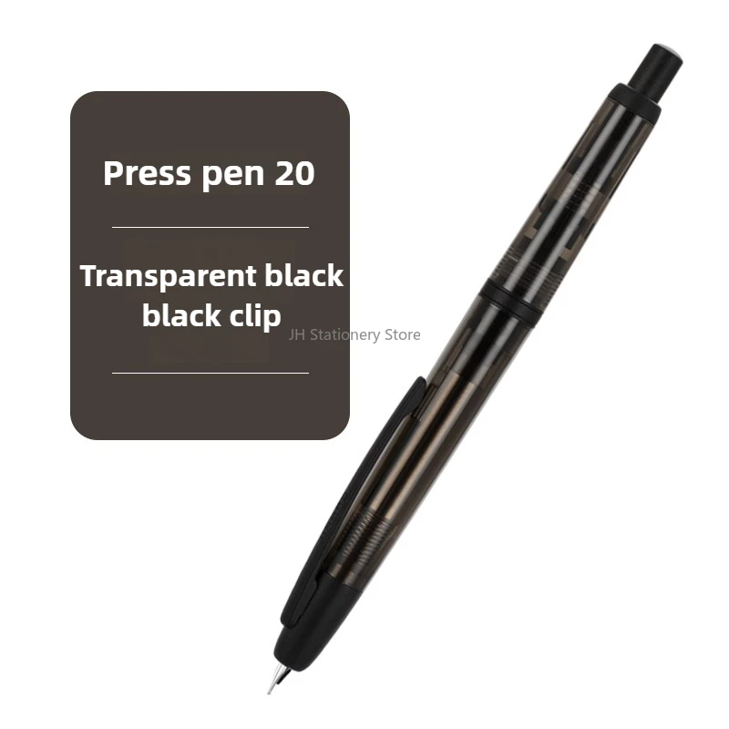 JINHAO 20 pluma estilográfica pluma de tinta de lujo F EF Nib escritura caligrafía bolígrafos útiles escolares papelería PK MAJOHN A1 10: Gris claro / efectivo