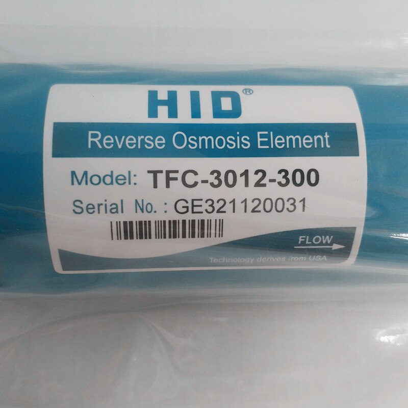 1 stk 300 gpd omvendt osmose filter hid tfc -3012-300g membran vannfiltre patroner ro system filter membran