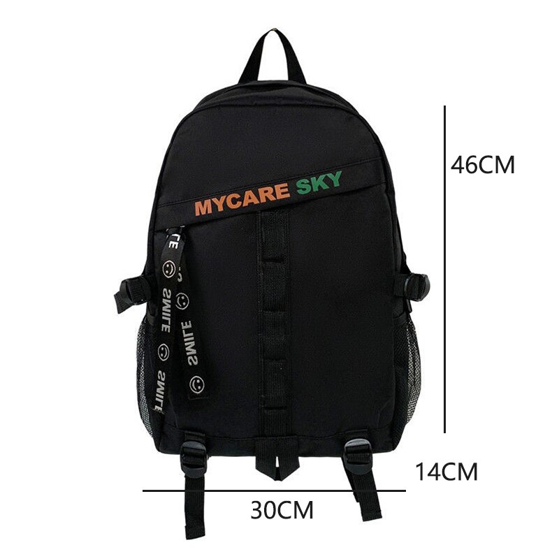 Large Capacity Men Backpack High School Bags for Teenage Boys University Student Back Pack Nylon Casual