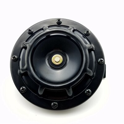 Hella-klaxon de voiture puissant | , 2 pièces 12V 115DB, haut-parleur de voiture, haut-parleur de souffle électrique Compact, pour moto voiture: Black