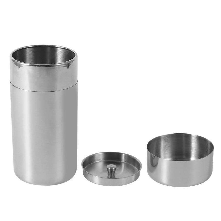450/550ML Rvs Thee Doos Groene Thee Blikken Bus Multipurpose Snoeppot Koffie Suiker Meel Noten Kruiden opslag Jar: 550ml