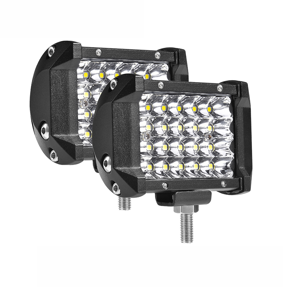 2PCS LED Bar 4 inch 72W LED Light Bar 4 Rows Work Light bar for Driving Offroad Boat Car Tractor Truck 4x4 SUV 12V 24V: 2x 72w work light