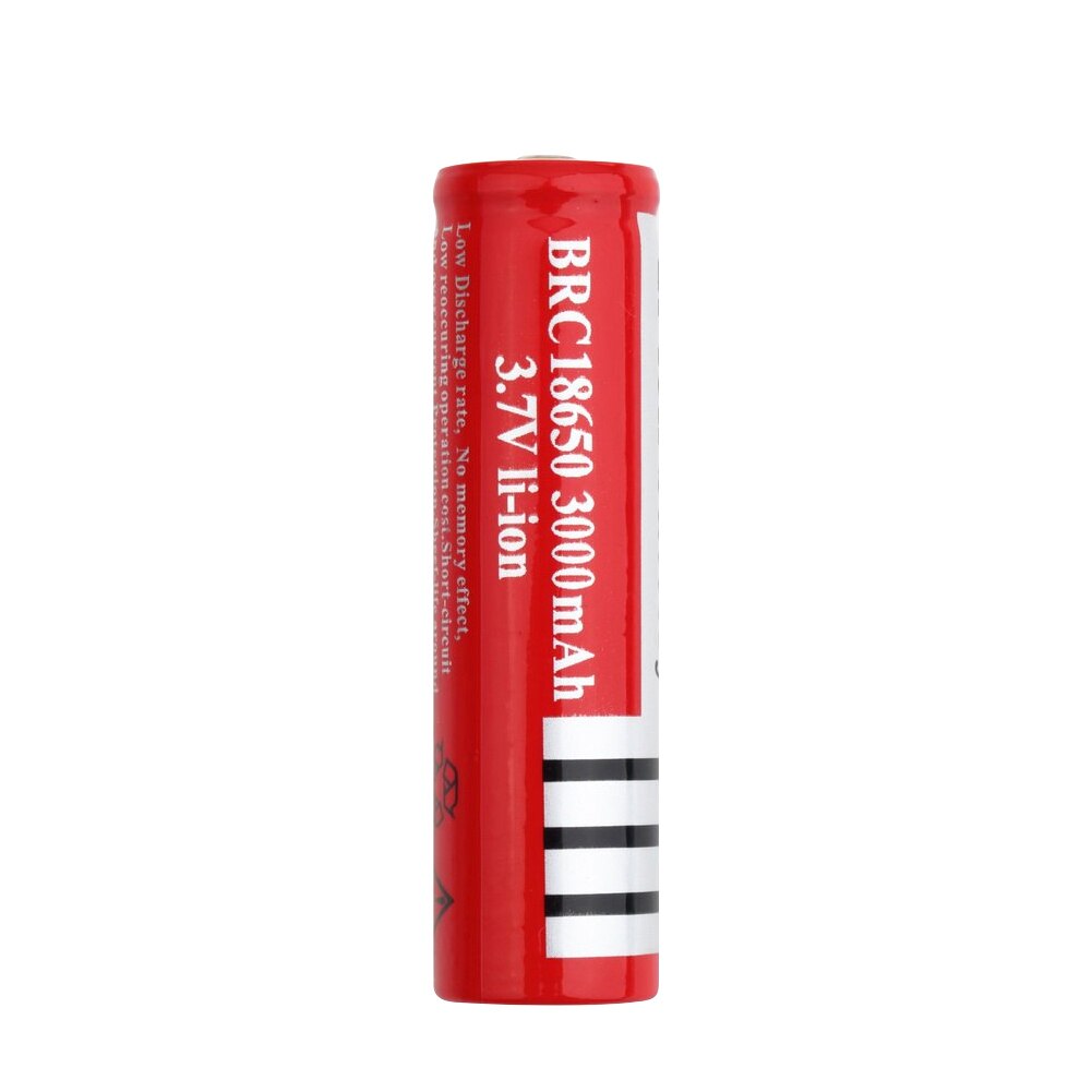 1/2/4/6/8pcs 18650 Lithium Battery 3.7 V Volt 3000mah BRC 18650 Rechargeable Battery Li-ion Lithium Battery For Power Bank Torch