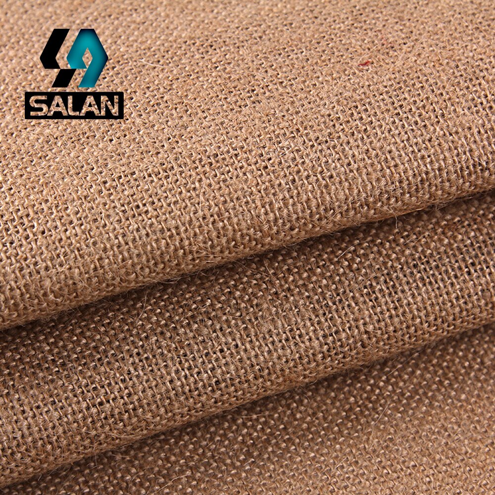 yellow linen natural hemp cloth of various specifications of density spot -007