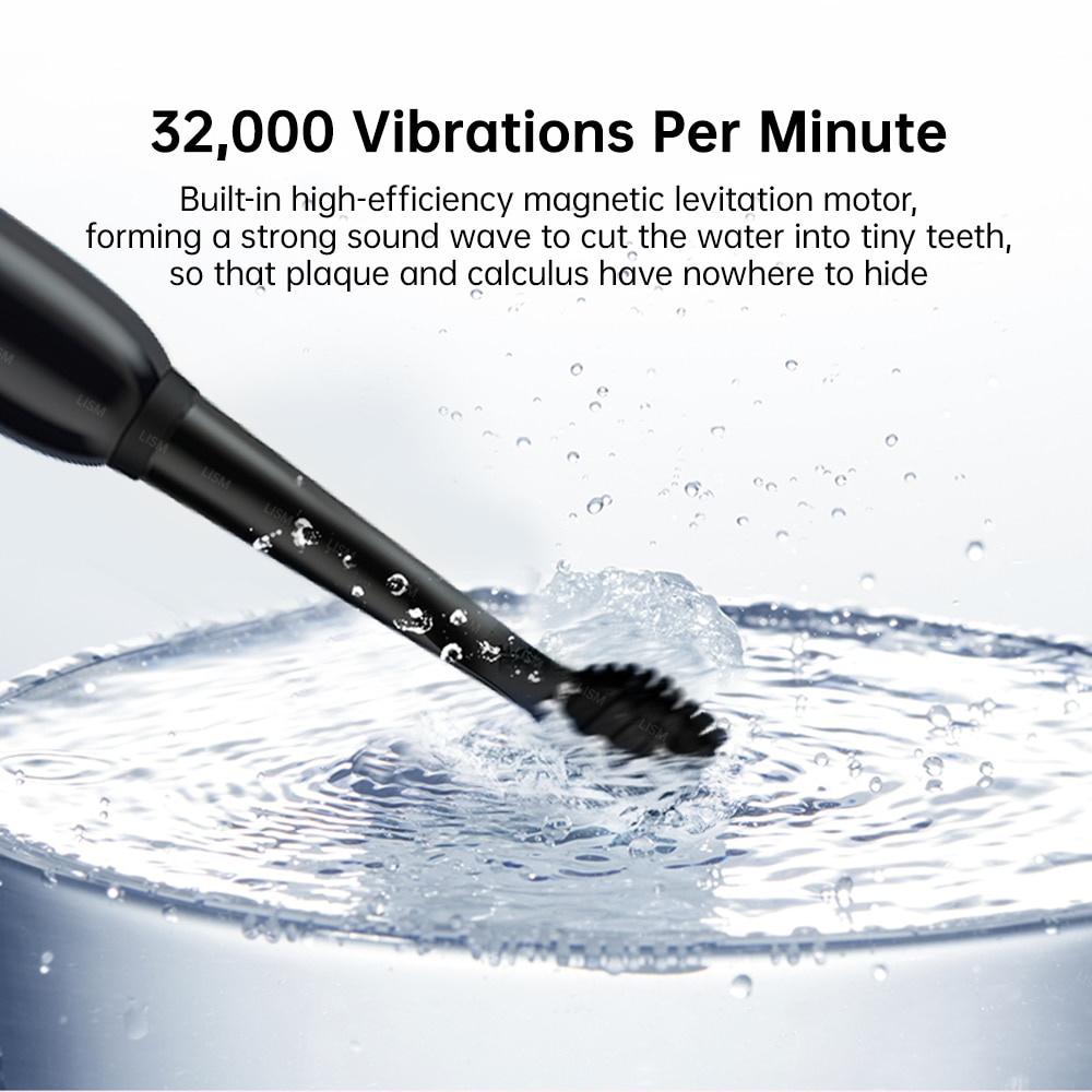 5 modus Smart Elektrische Zahnbürste Automatische Ultra sonic Sonic Zahnbürste Erwachsene IPX7 Wasserdichte USB Aufladbare Zähne Pinsel