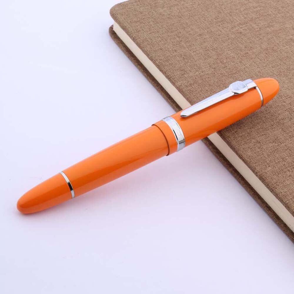 JINHAO 159 classic silver Twist Rollerball Pen calligraphy spinning switzerland ink Business Office school supplies: A4