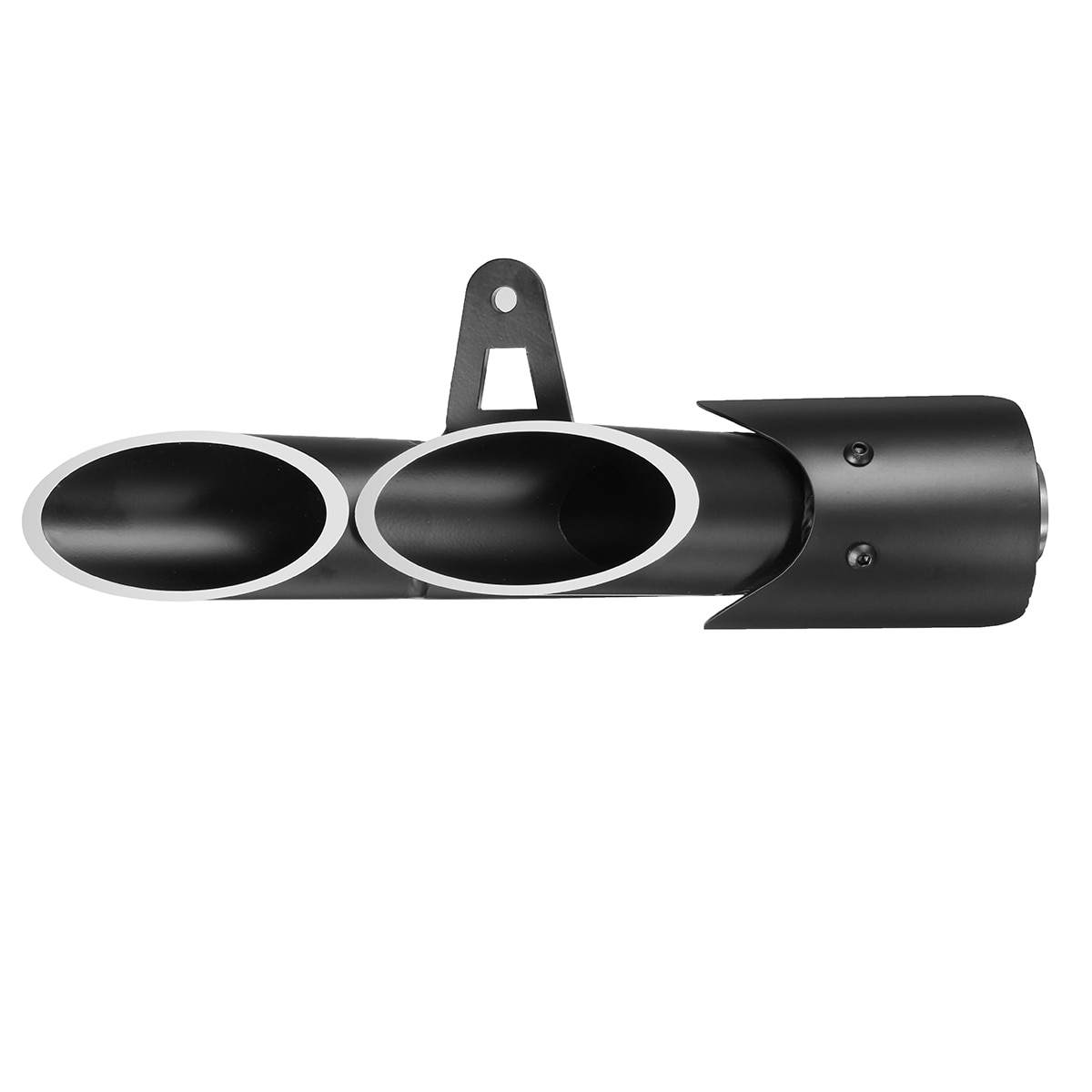 Motorcycle Aluminium alloy Dual Outlet Exhaust Muffler Tail Pipe For Yamaha YZF R6 for Suzuki GSXR S1000 S1000RR CBR250RR