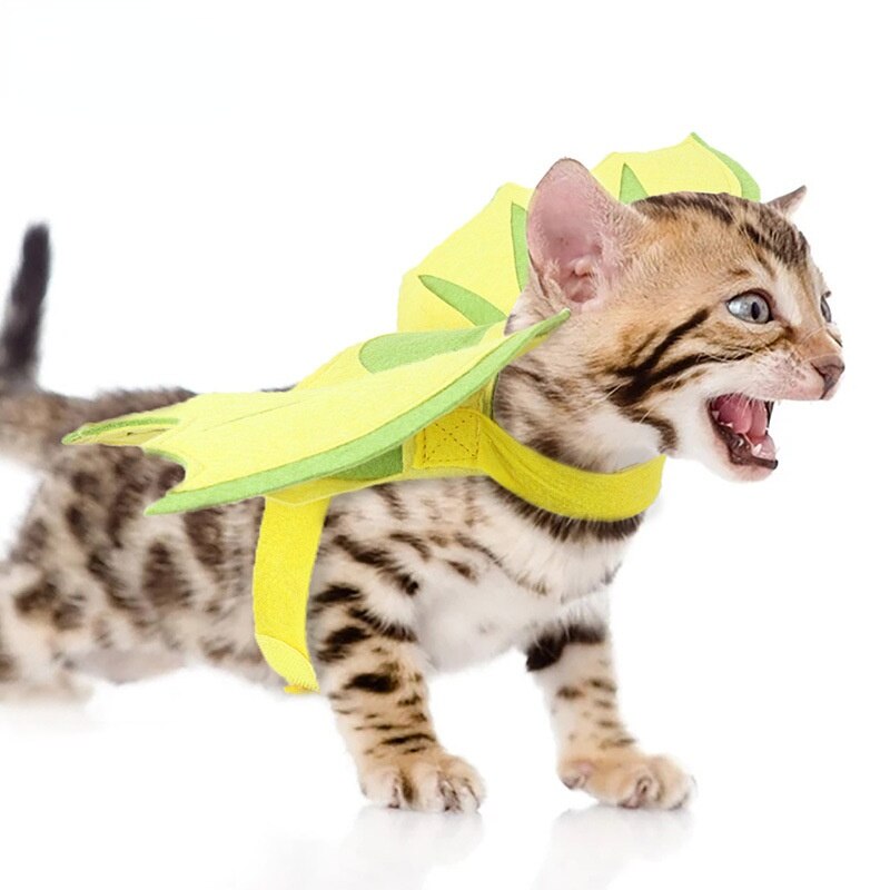 Grappig Cosplay Kostuum Voor Kat Schattige Veilig Dinosaurus Vleugels Doek Voor Pet Novelty Puppy Kitten Foto Rekwisieten Kleding Accessoires CC07