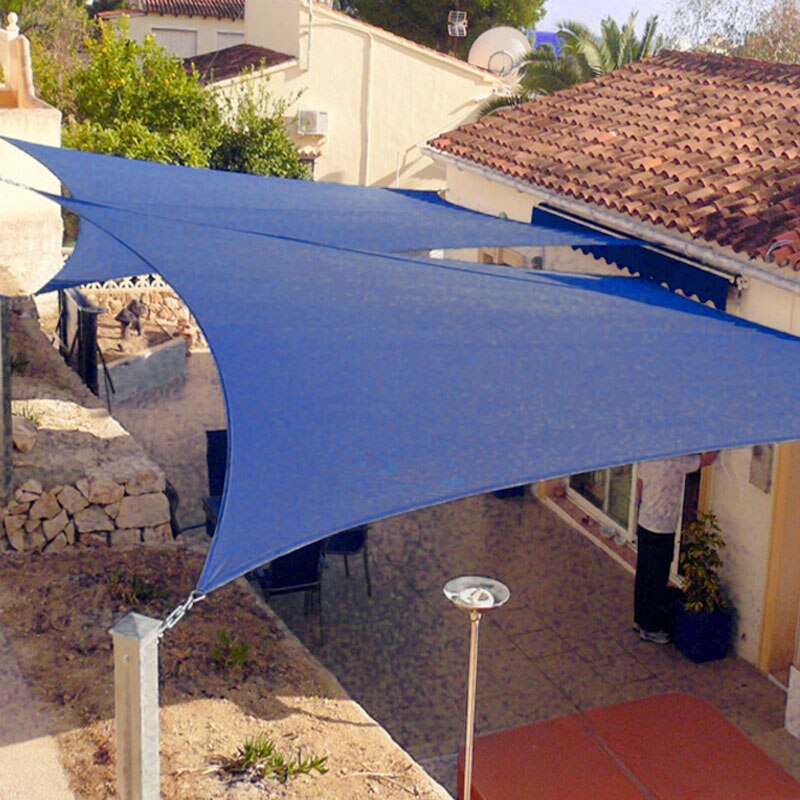 Sun Shade Canopy Cover Sail Sunproof Mesh Net Sunshade For Garden Yard Car Plant Sunshade Beach Camping Patio Pool 3 Sizes