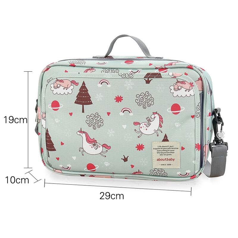 Wandelwagen Nappy Enkele Schoudertas Mummy Grote Capaciteit Tas Multifunctionele Waterdichte Outdoor Reizen Luiertassen Voor Baby Care