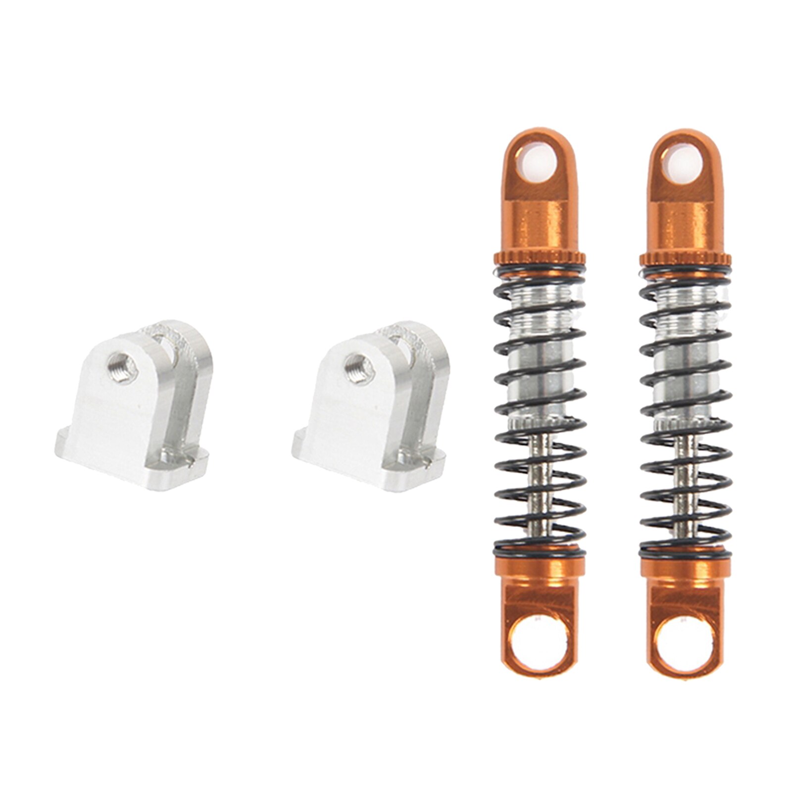 2 Packungen Vorderseite Schock Absorber Dämpfer Frühling & Feste Sitz für WPL D12 RC Teile