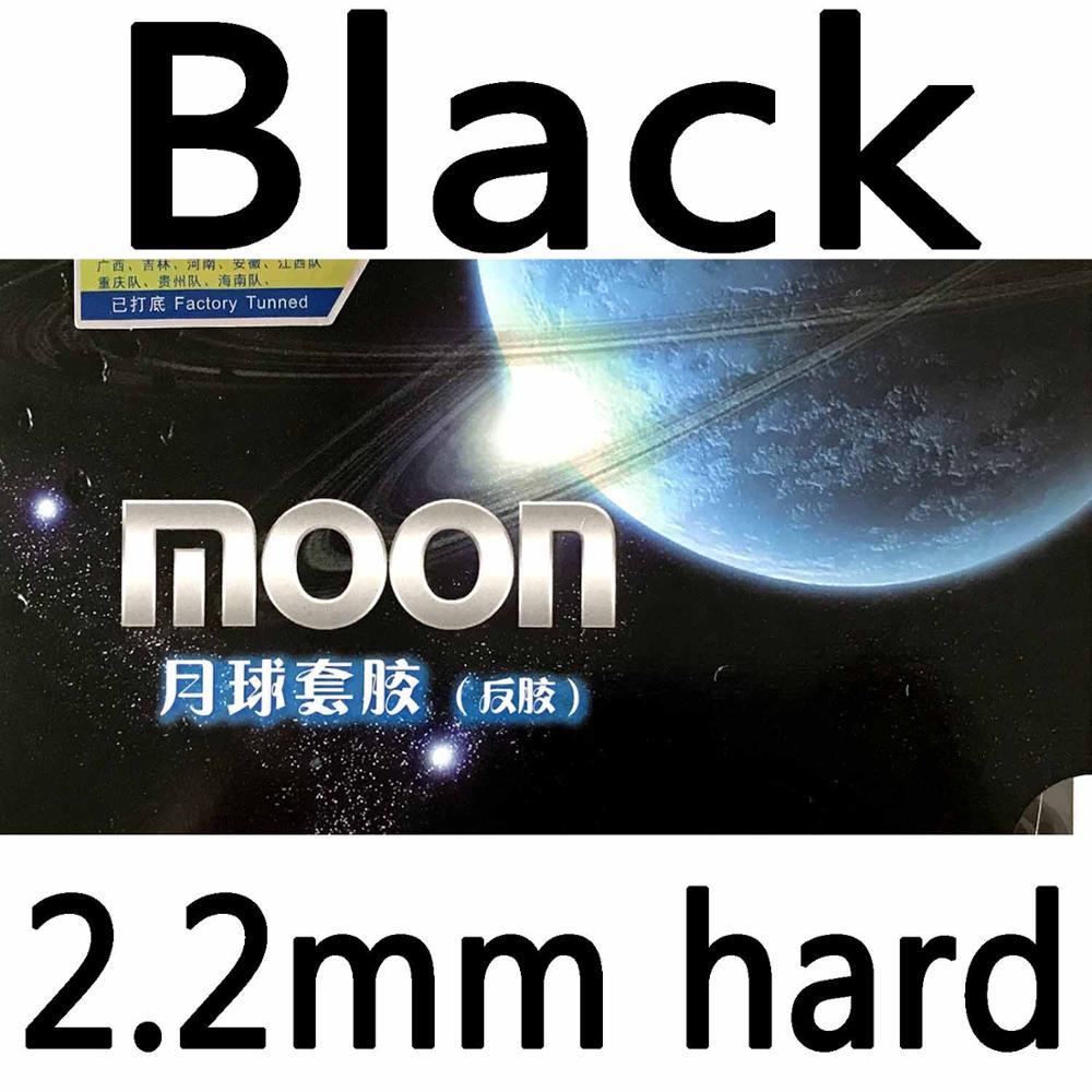 Galaxy Milky Way Yinhe Moon Factory Tuned Pips-en tenis de mesa PingPong goma con esponja: black hard