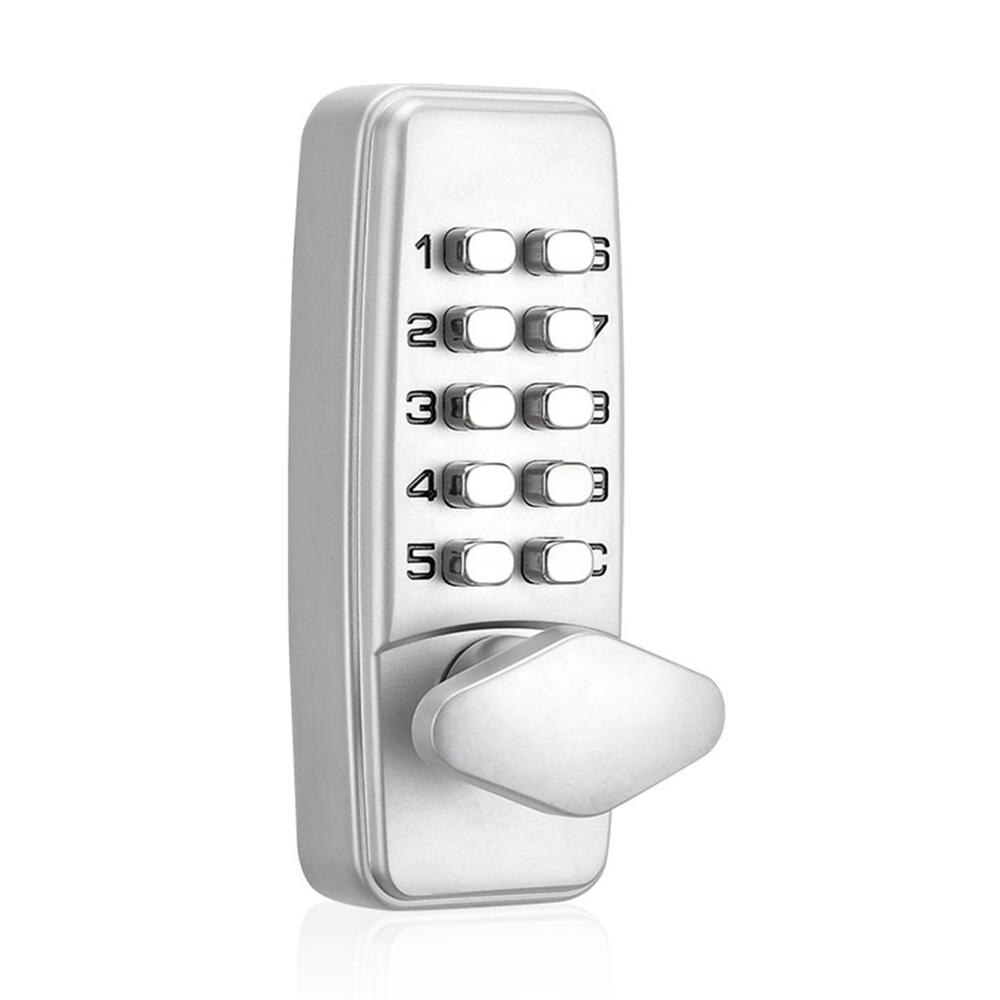 380B Digital Password Door Lock Mechanical Code Keyless Entry Door Lock Waterproof Generation Password Electronic Lock: Default Title