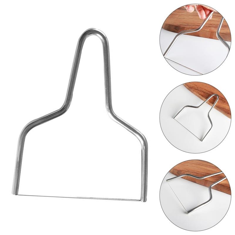 Stainless Cheese Wire Cutter Fast Cutting Cheese Slicer Wires-easy Butter Slicer