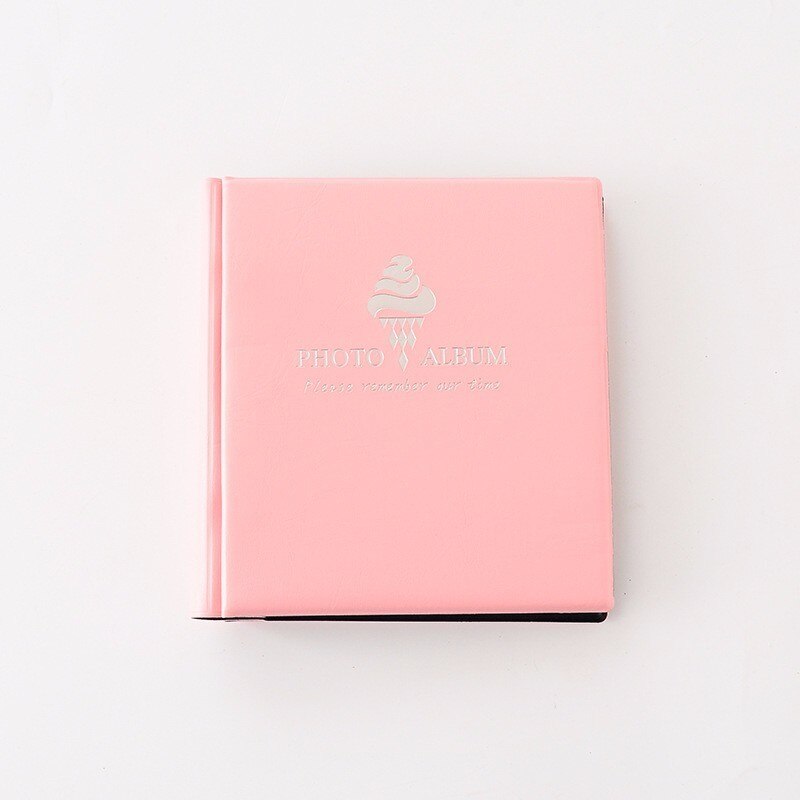 100 Zakken 3 Inch Sterrenhemel Fotoboek Album Voor Fujifilm Instax Film Mini 7C 9 8 7 S 90 70 25 50 S Naam Kaarthouder: Pink