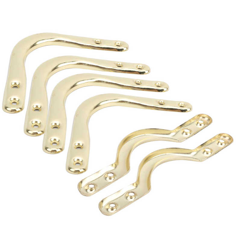 6 Pcs/Pack Billiards Corner 4in Pool Table Pocket Brackets Set Accessories for Web Net Bags Snooker And Billiard Accessory