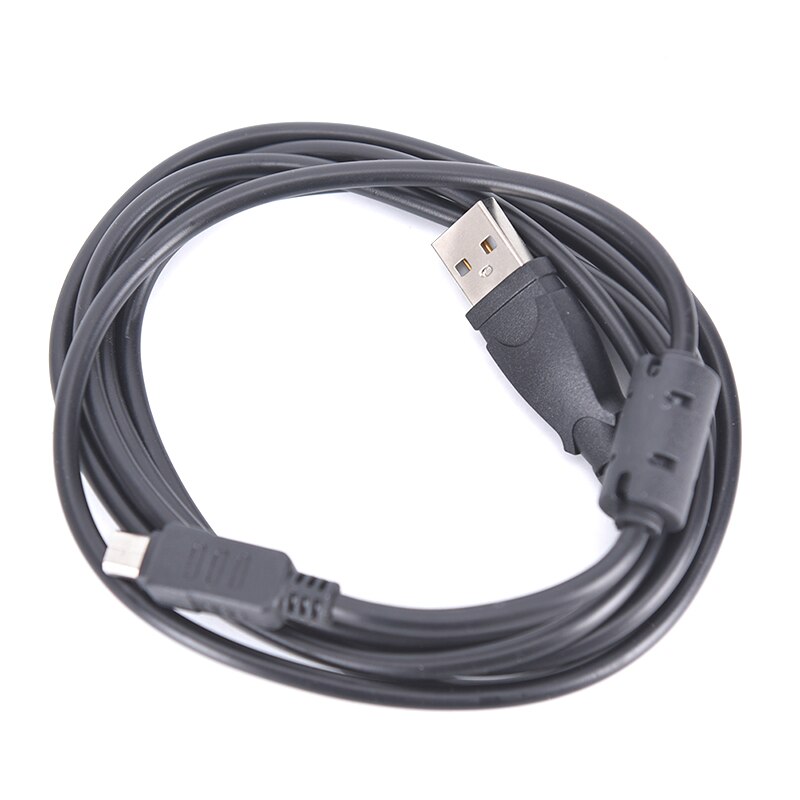 1pc 12 Pin cámara USB Cable de datos Cable para Olympus E330 E-410 E-510 CB-USB5 CB-USB6 SZ-10 SZ-30