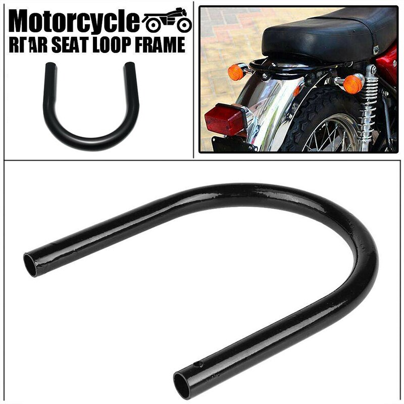 Motorcykel baksäte sätesram monteringsfäste ram slingring monteringsenhet  (210mm rak)